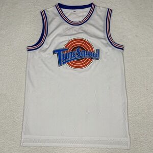 Space Jam Tune Squad Bugs Bunny #1 Basketball Jersey Mens Size 3XL XXXL White